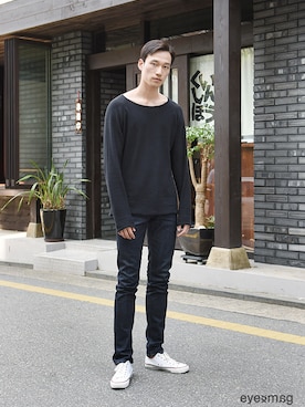 「streetfashionphotographer」｜아이즈매거진(eyesmag.com)さん（メンズ・178cm）の春コーディネート