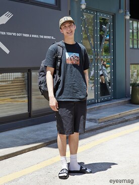 「streetfashionphotographer」｜아이즈매거진(eyesmag.com)さん（メンズ・178cm）の夏コーディネート