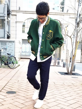 てつぺいさん（メンズ・177cm）の春コーディネート