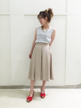「laboratory work(laboratory work)」｜AKIさん（レディース・151cm）の春コーディネート