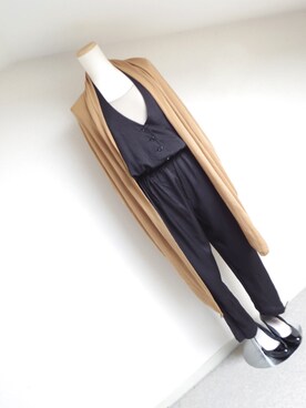 「tsumori chisato WALK（ツモリチサトウォーク）のアイテム（パンプス）」を使った、𝕤𝕚𝕞𝕝𝕒.₊̣̇.さん（レディース・152cm）の秋コーディネート