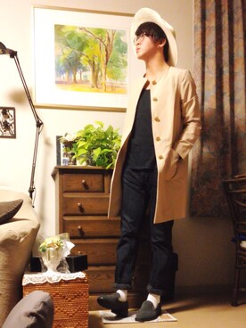 「Yves Saint Laurent（イヴサンローラン）のアイテム（腕時計）」を使った、カオルさん（メンズ・165cm）の夏コーディネート