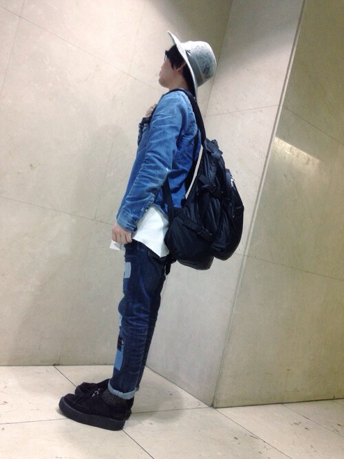 カオル Porterのバックパック リュックを使ったコーディネート Wear