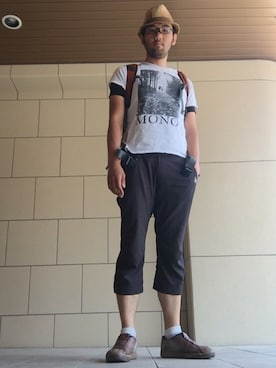 「ROYAL ELASTICS（ロイヤルエラスティクス）のアイテム（シューズ）」を使った、ひろしさん（メンズ・183cm）の春コーディネート