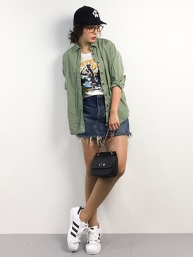 Y.Iさん（レディース・162cm）の春コーディネート