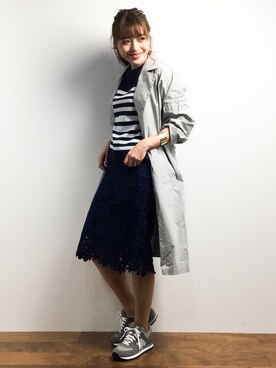 Y.Iさん（レディース・162cm）の春コーディネート