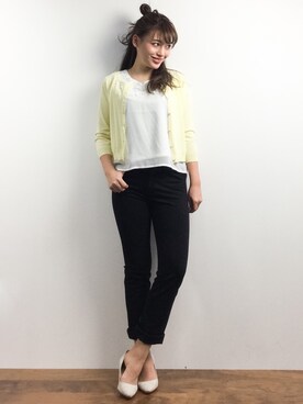 「LODISPOTTO（ロディスポット）のアイテム（アンサンブル）」を使った、Y.Iさん（レディース・162cm）の春コーディネート