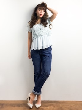 Y.Iさん（レディース・162cm）の春コーディネート