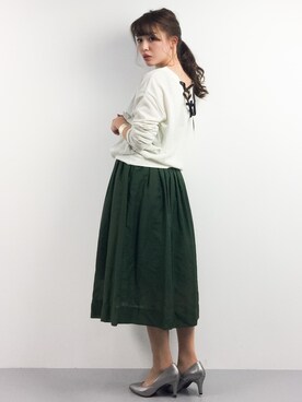 Y.Iさん（レディース・162cm）の春コーディネート
