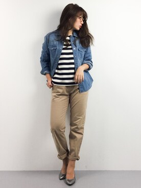 Y.Iさん（レディース・162cm）の春コーディネート
