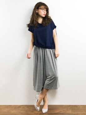 Y.Iさん（レディース・162cm）の春コーディネート