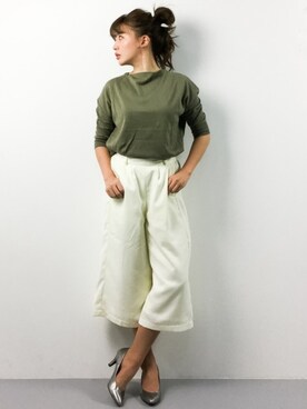 Y.Iさん（レディース・162cm）の春コーディネート