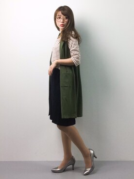 Y.Iさん(レディース・162cm)の春コーディネート