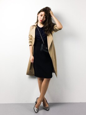 「Te chichi（テチチ）のアイテム（ジャケット/アウター）」を使った、Y.Iさん（レディース・162cm）の春コーディネート
