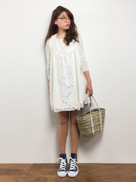 Y.Iさん（レディース・162cm）の春コーディネート