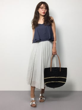 Y.Iさん（レディース・162cm）の春コーディネート