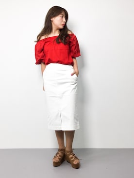 Y.Iさん（レディース・162cm）の春コーディネート