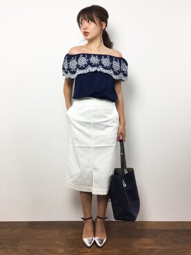 Y.Iさん（レディース・162cm）の夏コーディネート