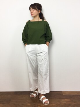 Y.Iさん(レディース・162cm)の夏コーディネート