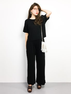 「C.ali（カリ）のアイテム」を使った、Y.Iさん（レディース・162cm）の夏コーディネート