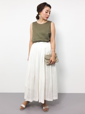 Y.Iさん（レディース・162cm）の夏コーディネート