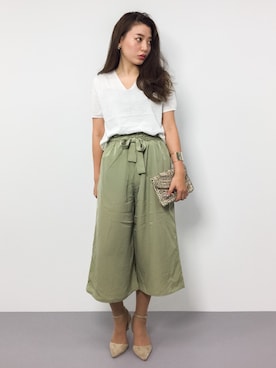 Y.Iさん（レディース・162cm）の夏コーディネート