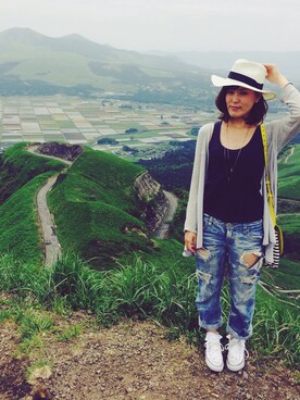 mikaskymさん（レディース・167cm）の夏コーディネート