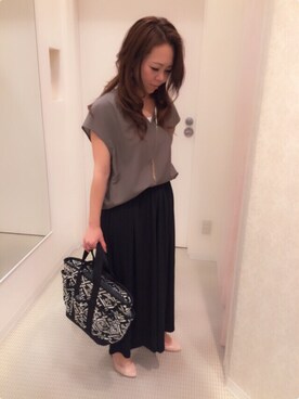 「INTERPLANET WINGS（インタープラネットウィング）のアイテム（アクセサリー）」を使った、takeさん（レディース・151cm）の春コーディネート