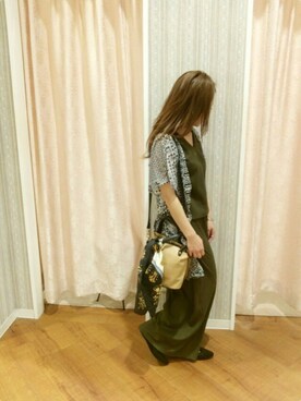 「アイテム（オールインワン・サロペット）」を使った、takeさん（レディース・151cm）の夏コーディネート