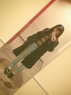 「Sarah（サラ）のアイテム」を使った、:Y u i n a:さん（レディース・152cm）の冬コーディネート