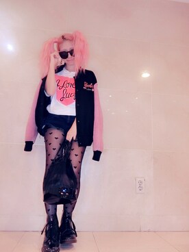 「pinkhair」｜yuuさん（レディース・156cm）の秋コーディネート