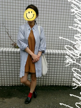 「AGOSTO SHOP （アゴストショップ）のアイテム」を使った、ケイコさん（レディース・150cm）の夏コーディネート