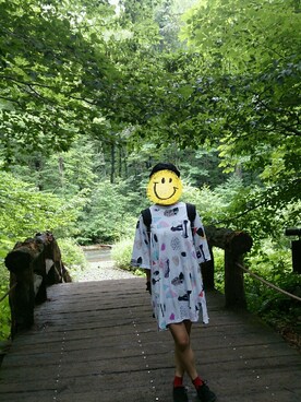 「MONKI」｜ケイコさん（レディース・150cm）の夏コーディネート