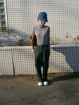 「Soareak（ソアリーク）のアイテム（バッグ）」を使った、ケイコさん（レディース・150cm）の秋コーディネート