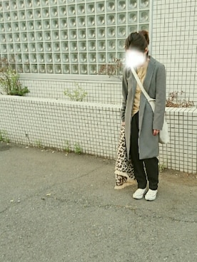 「AGOSTO SHOP （アゴストショップ）のアイテム」を使った、ケイコさん（レディース・150cm）の春コーディネート