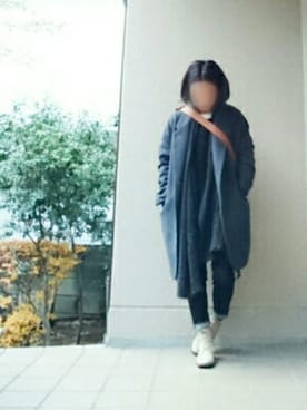 「Mountain Mania（マウンテンマニア）のアイテム」を使った、ケイコさん（レディース・150cm）の冬コーディネート