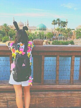 TSUKIKOさん（レディース・157cm）の夏コーディネート