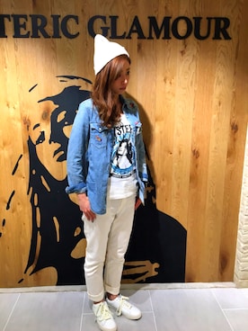 anna yamaguchiさん（レディース・161cm）の冬コーディネート