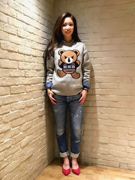 デニムスウェット」のレディース人気ファッションコーディネート - WEAR