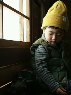 RioN♡YunoNさん（キッズ・133cm）の秋コーディネート