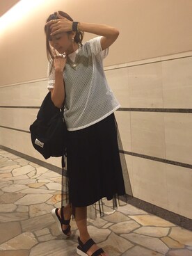 NATSUKI さん(レディース・166cm)の夏コーディネート