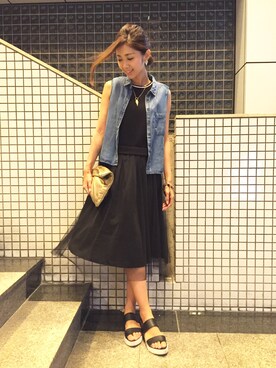 NATSUKI さん(レディース・166cm)の夏コーディネート