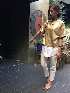 NATSUKI さん（レディース・166cm）の夏コーディネート