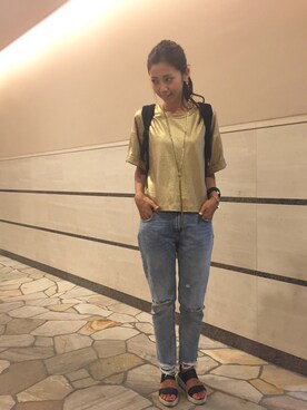 NATSUKI さん（レディース・166cm）の夏コーディネート