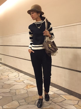 NATSUKI さん（レディース・166cm）の秋コーディネート