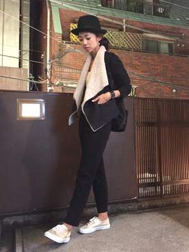 NATSUKI さん（レディース・166cm）の秋コーディネート