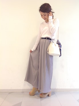 Rie   Taniguchiさん（レディース・160cm）の冬コーディネート