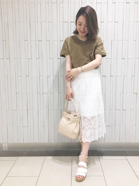 Rie   Taniguchiさん（レディース・160cm）の春コーディネート