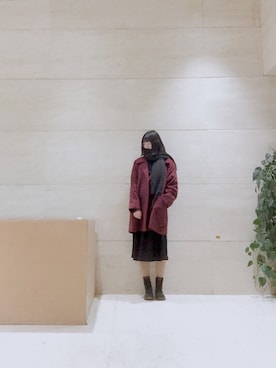 「school」｜「アイテム（ブーティ）」を使った、YummyZさん（レディース・172cm）の秋コーディネート