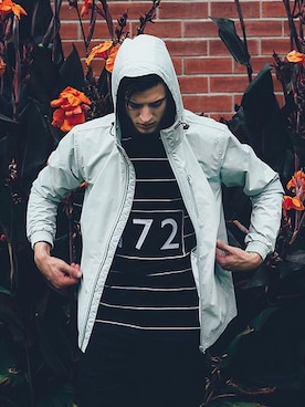 「アイテム（その他アウター）」を使った、ILoveUglyさん（メンズ・31cm）の春コーディネート